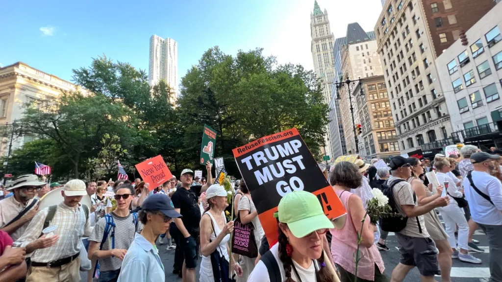 Las marchas reflejan tensión política y reclamos ciudadanos