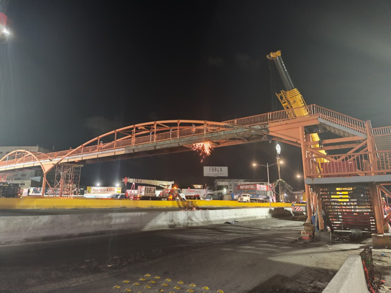 Cierre temporal y desvíos impactan movilidad en la Duarte.