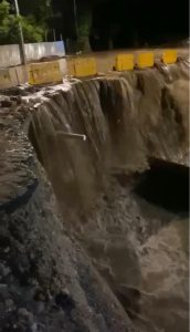 Vaguada provoca aguaceros continuos y eleva riesgo de inundaciones y deslizamientos