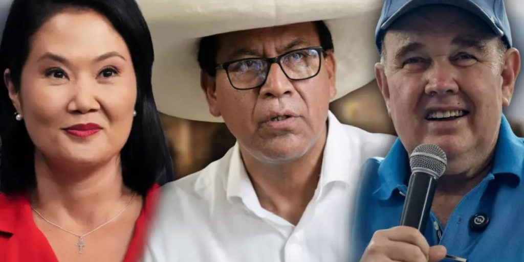 Tres candidatos disputan el segundo lugar con diferencias mínimas, según conteo rápido electoral.