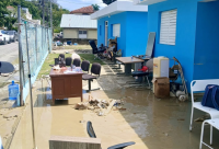 Autoridades analizan trasladar centros de salud a zonas más seguras ante los constantes daños provocados por lluvias y crecidas de ríos.