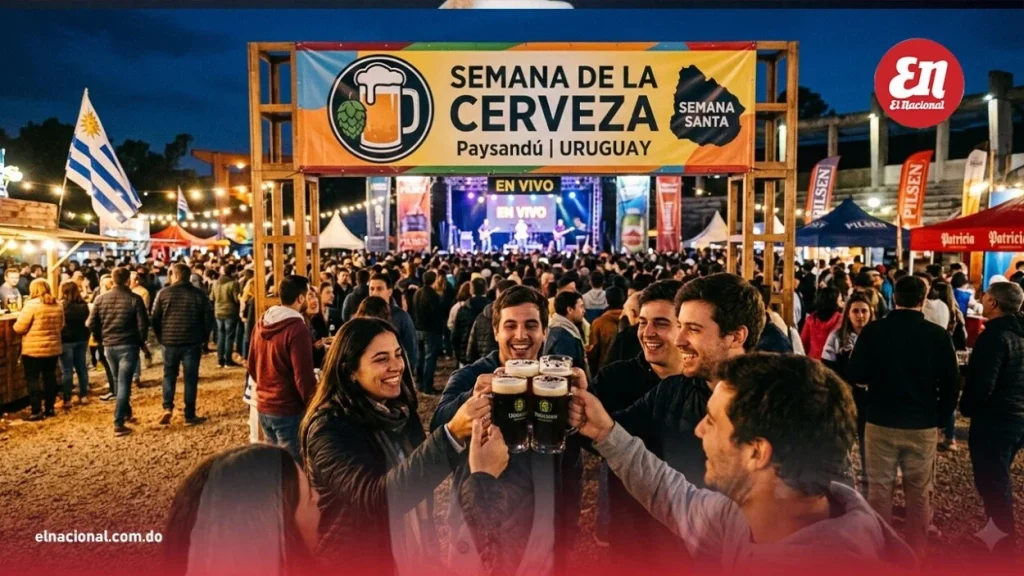El festival en Paysandú reúne a miles de personas con música, gastronomía y turismo, en contraste con el carácter religioso de la fecha