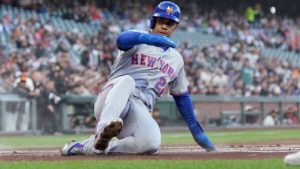 El dominicano queda día a día tras distensión que preocupa a los Mets
